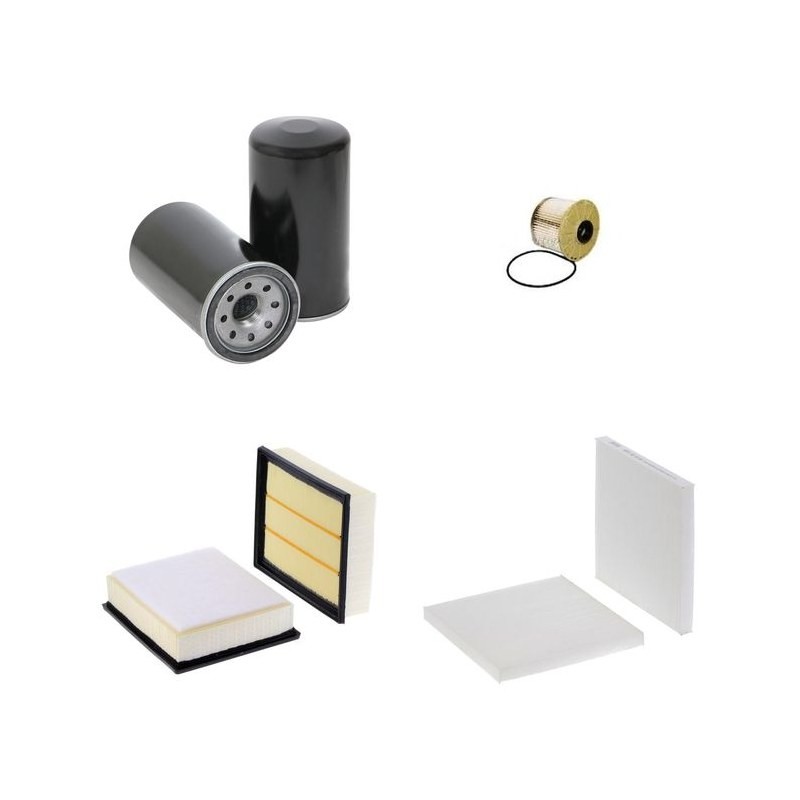 ISUZU 4X4 D-MAX 2.5 DITD Filter Service Kit w/ 4JK1-TC Eng.   YR  10.06- 136 CH 8DH
