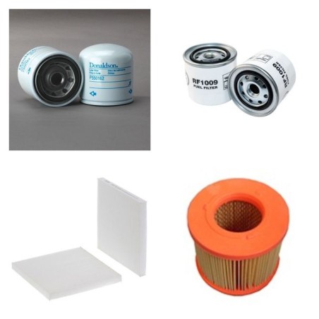 ISUZU 4X4 D-MAX 2.5 TD Filter Service Kit w/ 4JA1 Eng.   YR  05.02-12.06  8DH