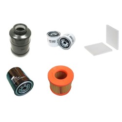 ISUZU 4X4 D-MAX 3.0 DITD 4X4 Filter Service Kit w/ 4JH1-TC Eng.   YR  05.02-12.06 131 CH 8DH