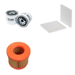 ISUZU 4X4 D-MAX 3.0 DTI L 4X4 Filter Service Kit w/ISUZU 4JH1 Eng.   YR  01.05-05.08