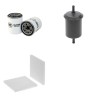 ISUZU 4X4 D-MAX 3.5 V6 24V 4X4 Filter Service Kit      YR  05.02- 200 CH 8DH