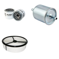 ISUZU 4X4 TROOPER 2.6I 4X4 Filter Service Kit w/ 4ZE1 Eng.   YR  01.88-03.92  VBS 17