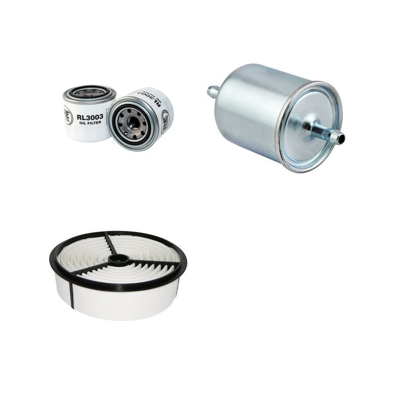 ISUZU 4X4 TROOPER 2.6I 4X4 Filter Service Kit w/ 4ZE1 Eng.   YR  01.88-03.92  VBS 17