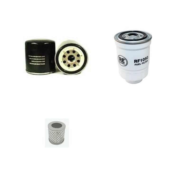 ISUZU 4X4 TROOPER 2.8 TD 4X4 Filter Service Kit w/ 4JB1T Eng.   YR  01.88-03.92  VBS 55