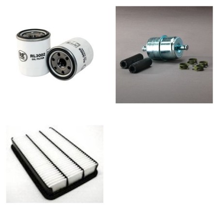 ISUZU 4X4 TROOPER 3.5 V6 24V Filter Service Kit w/ 6VE1 Eng.   YR  04.00- 215 CH