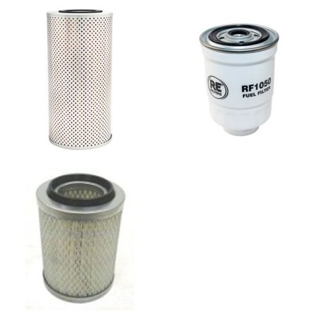 ISUZU VU/LT/LW CAMPO 3.1 TDI TURBO DIESEL 4X4 Filter Service Kit w/ 4JG2T Eng.   YR  01.92-  TRF 69/TFS 69