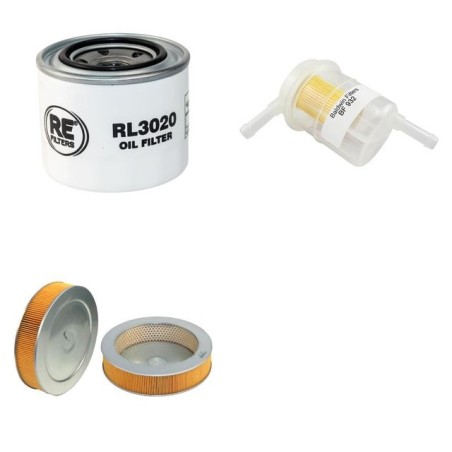 ISUZU VU/LT/LW KB 25 1.6 Filter Service Kit      YR  1978-1981  HEC