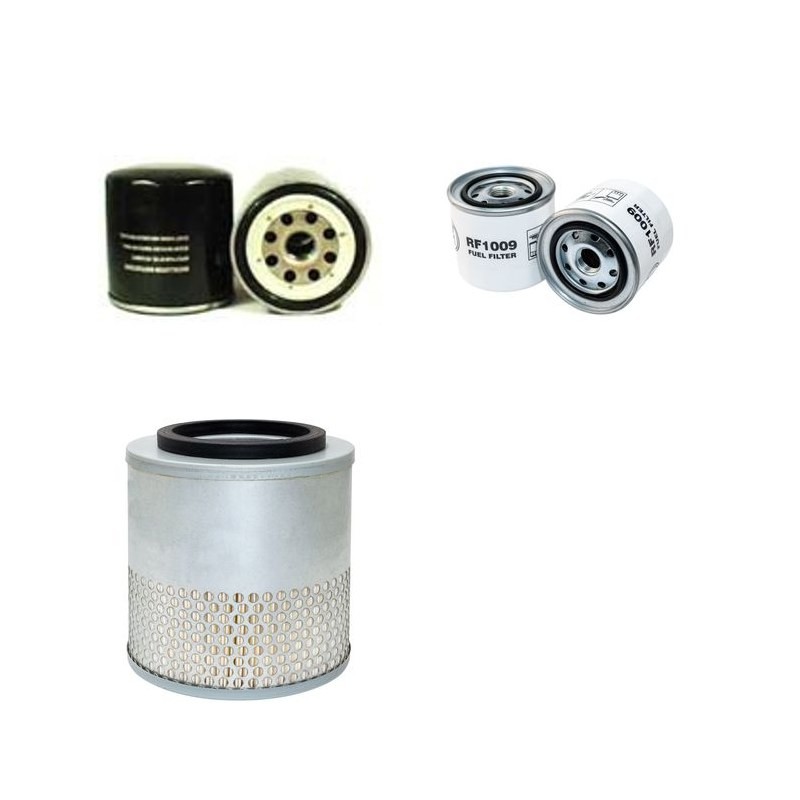 ISUZU VU/LT/LW KB 250 D Filter Service Kit w/ 4JA1 Eng.   YR  1989-1996