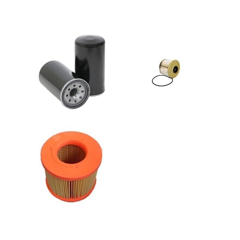 ISUZU VU/LT/LW KB 250 DTEQ Filter Service Kit w/ 4JK1-TC Eng.   YR  2007  RL3459