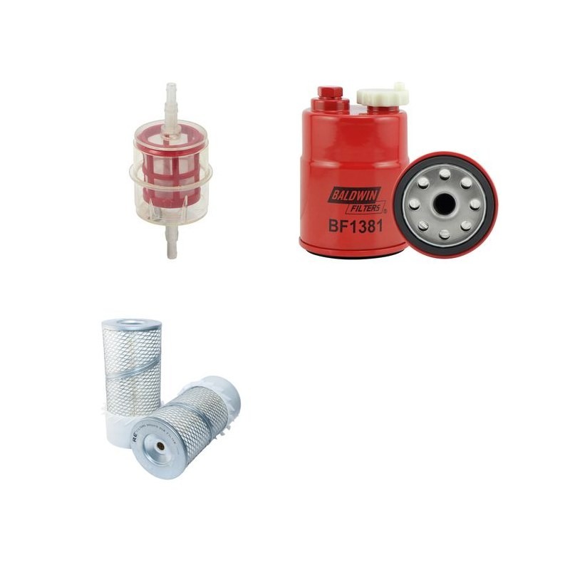 ATN CX 15 Filter Service Kit w/Kubota D1703EU1 Eng.   YR  2015