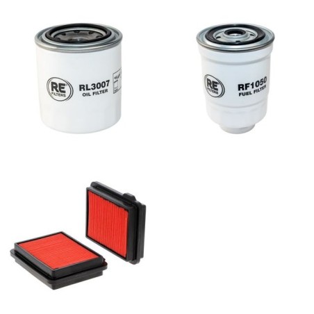 ISUZU VU/LT/LW VAN 2.2 DIESEL 4X4 Filter Service Kit w/ 4FD1 Eng.   YR  12.85-9.88  WFS 53
