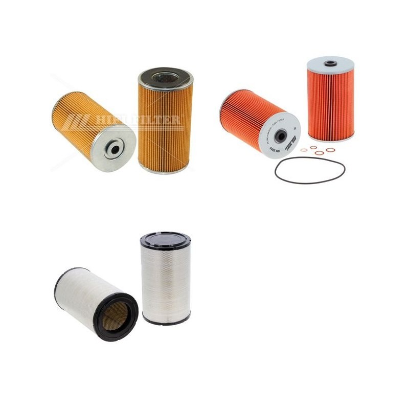 ISUZU CVZ 80 Filter Service Kit w/ISUZU 8PE1 Eng.   YR  04.95-  KC