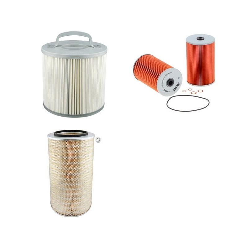 ISUZU CXG 18-U Filter Service Kit w/ISUZU 6RB1-T Eng.   YR  09.89-04.92