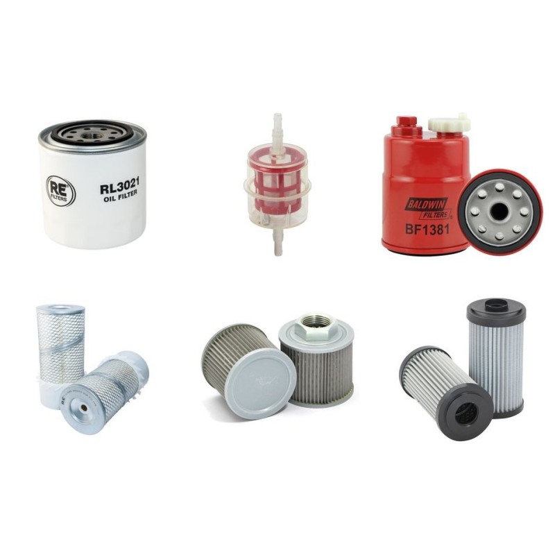ATN ZEBRA 16 Filter Service Kit w/Kubota V1703-EU1 Eng.