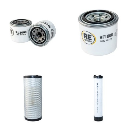 ATTACK HW1130 K26/K33 Filter Service Kit with Kubota Engine