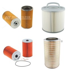 ISUZU CXH 23-U Filter Service Kit w/ISUZU 6SD1-T Eng.   YR  11.89-04.92