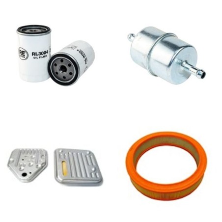 AUDI 100 1.8 E.QUATTRO Filter Service Kit w/ SH Eng.   YR  02.86-11.90