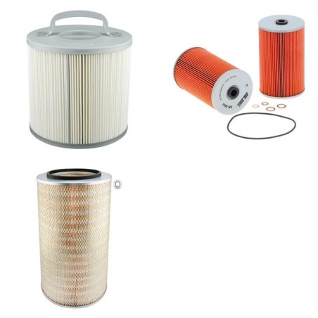 ISUZU CXM 18-U Filter Service Kit w/ISUZU 6RB1-T Eng.   YR  08.89-04.92