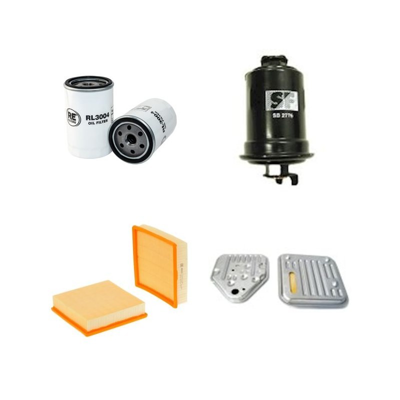AUDI 100 2.0 E Filter Service Kit      YR  08.84-90