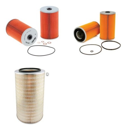 ISUZU CXZ 72-U Filter Service Kit w/ISUZU 12PD1-C Eng.   YR  07.92-08.95