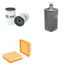 AUDI 100 2.2 CAT Filter Service Kit      YR  82-