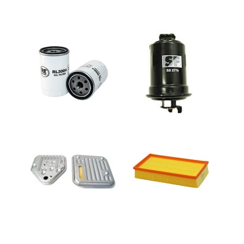AUDI 100 2.3 E/QUATTRO Filter Service Kit w/ AAR Eng.   YR  12.90-05.94 133 CH