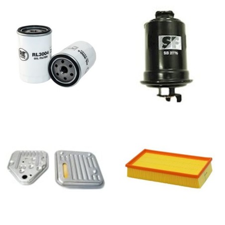 AUDI 100 2.3 E/QUATTRO Filter Service Kit w/ AAR Eng.   YR  12.90-05.94 133 CH