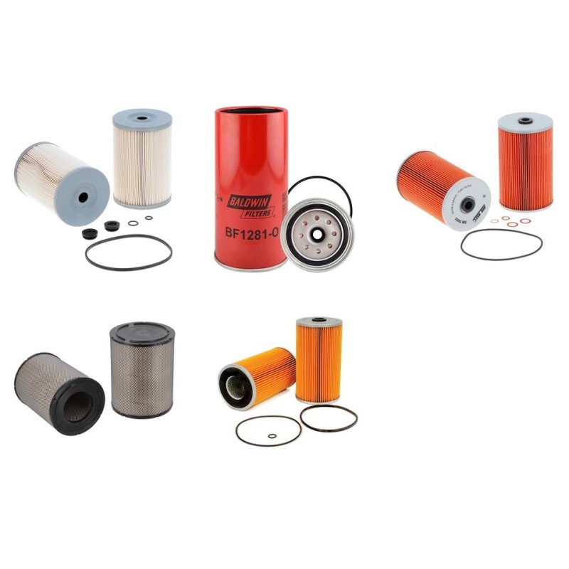 ISUZU EXZ 52 Filter Service Kit w/ISUZU 6WG1TC Eng.     400 CH