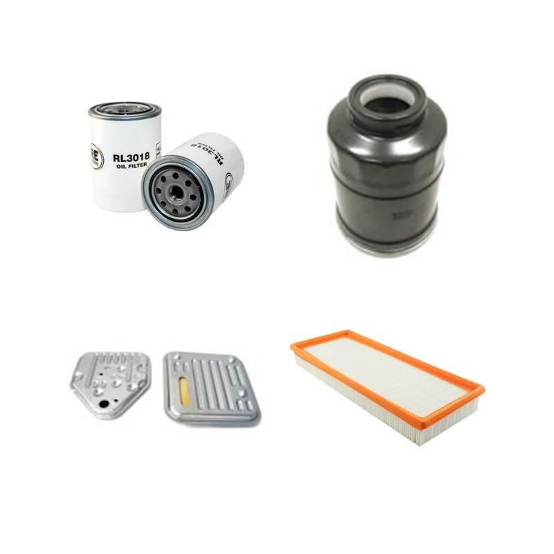 AUDI 100 2.5 TDI TURBO DIESEL Filter Service Kit w/ 1T Eng.   YR  09.89-12.90 115 CH