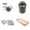 AUDI 100 2.5 TDI TURBO DIESEL Filter Service Kit w/ 1T Eng.   YR  09.89-12.90 115 CH