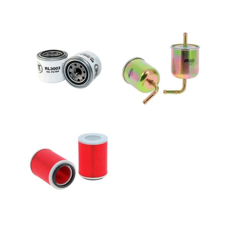ISUZU GEMINI 1.6 GTI 16V Filter Service Kit w/ 4XE1 Eng.   YR  08.88-12.90 114 CH JT