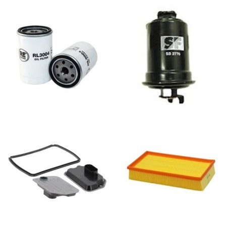 AUDI 100 2.6 E/QUATTRO Filter Service Kit w/ ABC Eng.   YR  05.92-05.94 150 CH