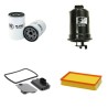 AUDI 100 2.6 E/QUATTRO Filter Service Kit w/ ABC Eng.   YR  05.92-05.94 150 CH