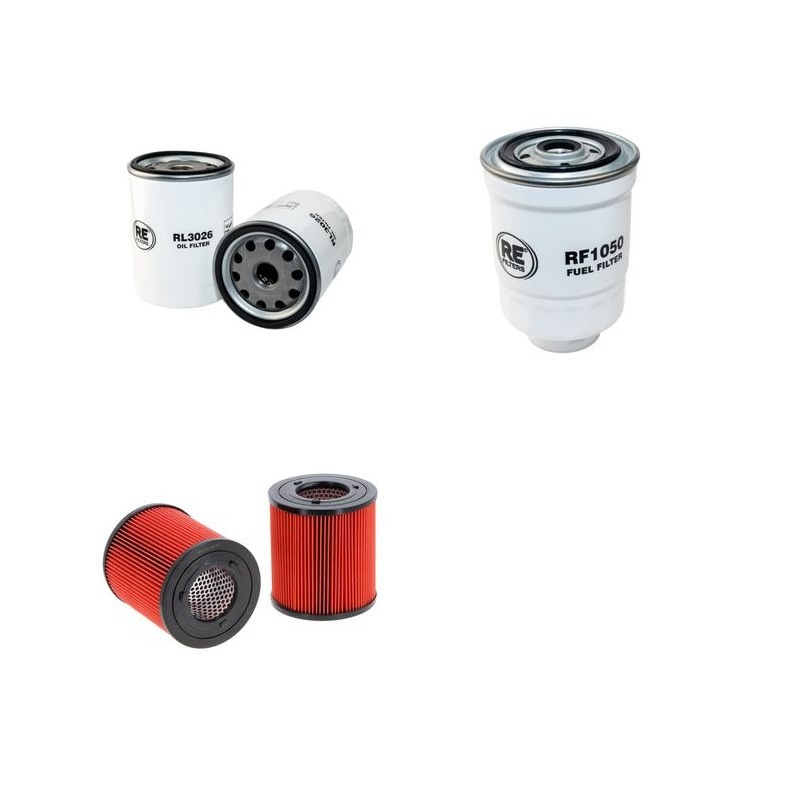 ISUZU NKS 81 Filter Service Kit w/ISUZU 4HL1 Eng.   YR  06.02-  G-KRDC