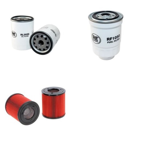 ISUZU NKS 81 Filter Service Kit w/ISUZU 4HL1 Eng.   YR  06.02-  G-KRDC