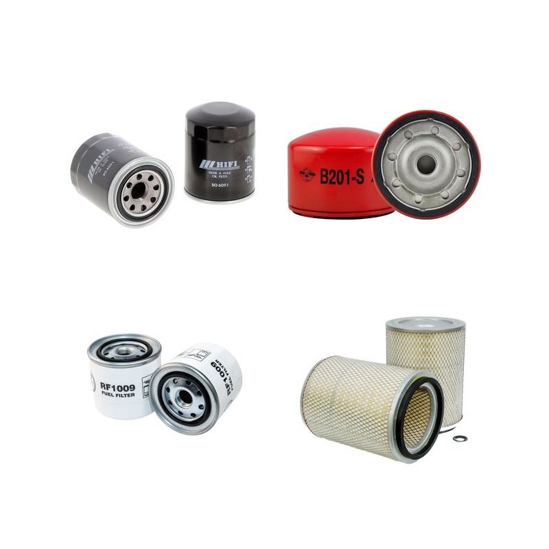 ISUZU NPR 59 Filter Service Kit w/ISUZU 4BD1-T Eng.   YR  07.84-06.93  P