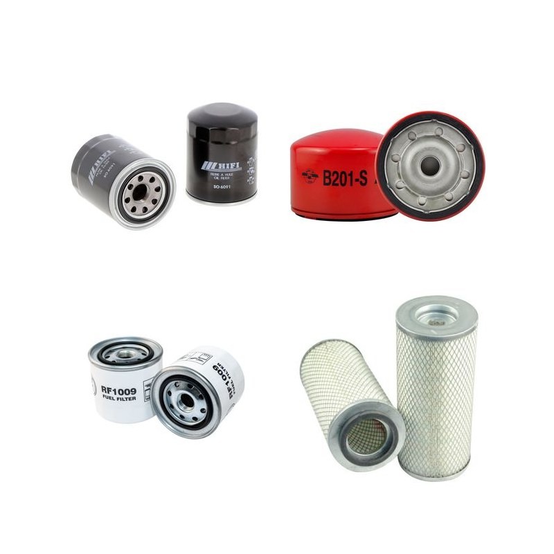 ISUZU NPR 61 Filter Service Kit w/ISUZU 4/6BG1 Eng.   YR  09.88-06.93  A-AL/P