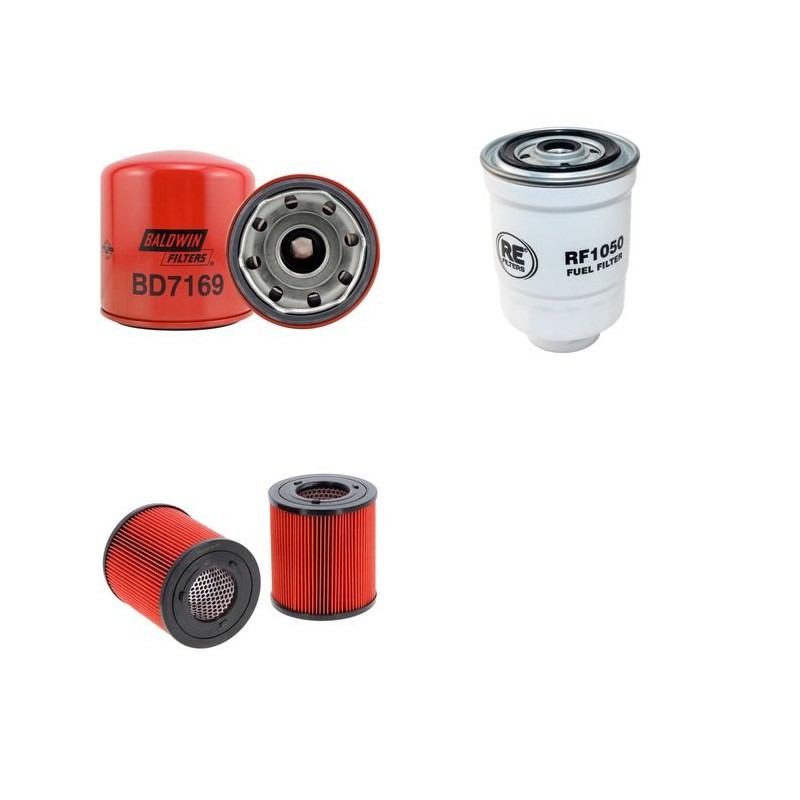 ISUZU NPR 72 Filter Service Kit w/ISUZU 4HJ1 Eng.   YR  07.99-  KK