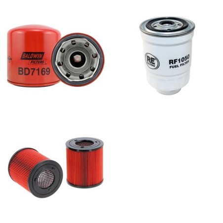 ISUZU NPR 72 Filter Service Kit w/ISUZU 4HJ1 Eng.   YR  06.02-  KK/KR
