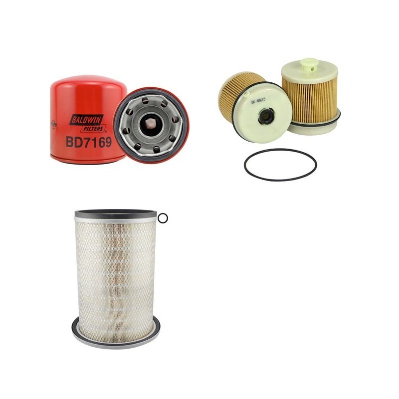 ISUZU NPR 75 Filter Service Kit w/ISUZU 4HK1-E4CEURO4 Eng.   YR  10.09-