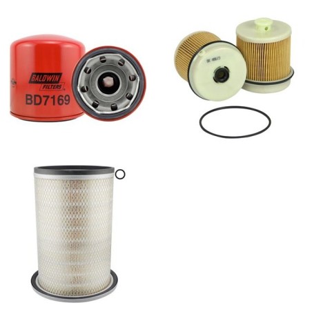 ISUZU NPR 75 Filter Service Kit w/ISUZU 4HK1-E4CEURO4 Eng.   YR  10.09-