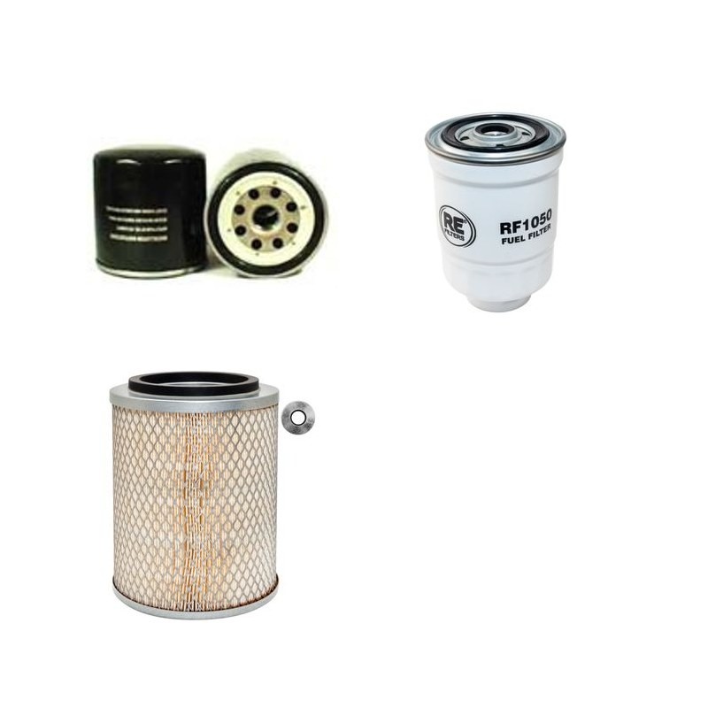 ISUZU WKR 55 Filter Service Kit w/ISUZU 4JB1 Eng.   YR  07.88-01.94  WKR-U