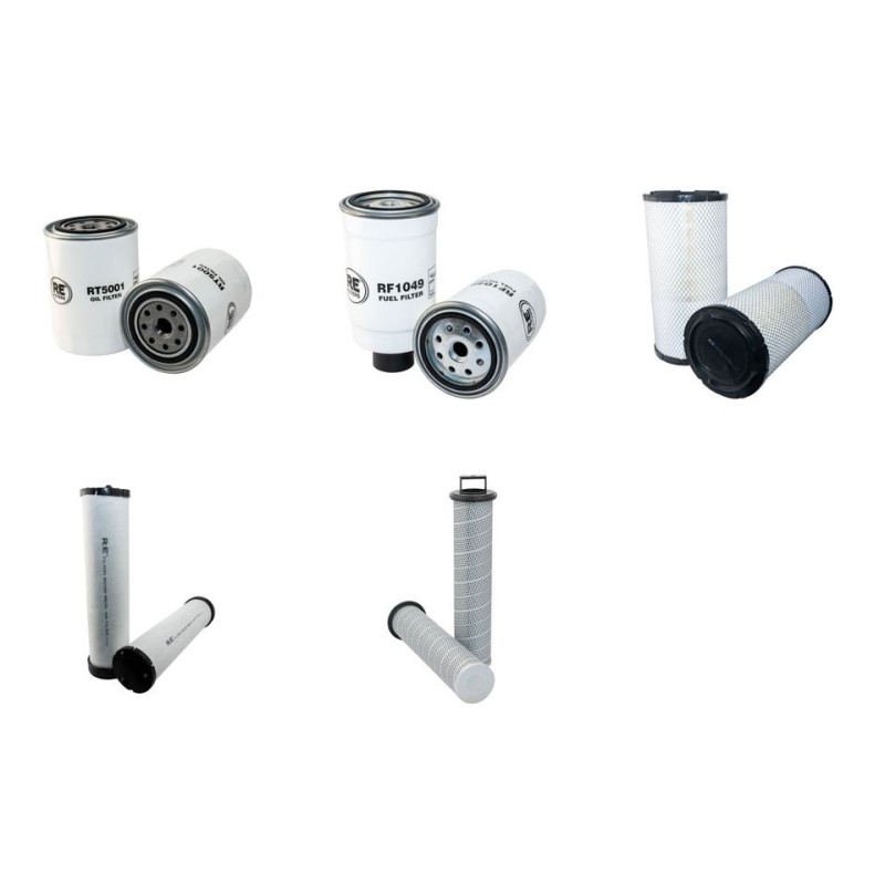 ITALMACHINE GYROLIFT 5022 Filter Service Kit w/Perkins 1006SERIES Eng.