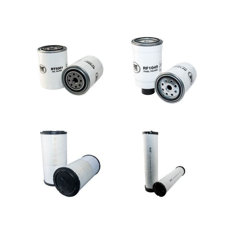 ITALMACHINE GYROLIFT 5022 Filter Service Kit Air Oil Fuel Filters w/Perkins 1006SERIES Eng.