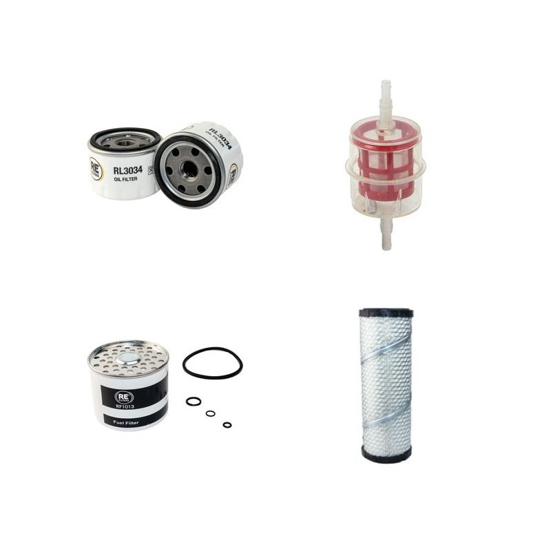ITECO PD 120 EX Filter Service Kit Air Oil Fuel Filters w/Lombardini  Eng.