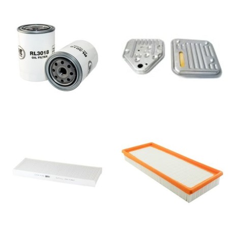 AUDI 80 1.6 D Filter Service Kit w/ JK Eng.   YR  09.89- 54 CH
