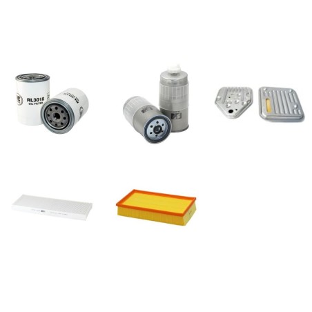 AUDI 80 1.9 D Filter Service Kit      YR  09.89-07.91 68 CH
