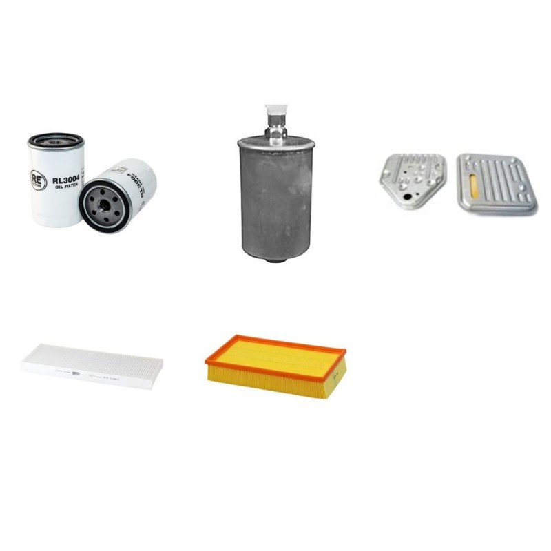 AUDI 80 2.0 E 16V Filter Service Kit      YR  09.93- 140 CH