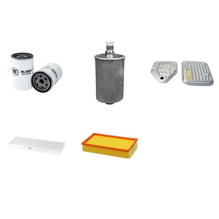 AUDI 80 2.0 E 16V Filter Service Kit      YR  09.93- 140 CH