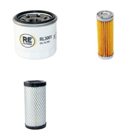 JACOBSEN ECLIPSE 322 Filter Service Kit w/Kubota/BI ENERG Z482 Eng.
